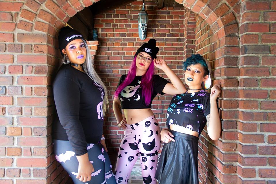 Behind the Scenes: Pastel Goth Shoot