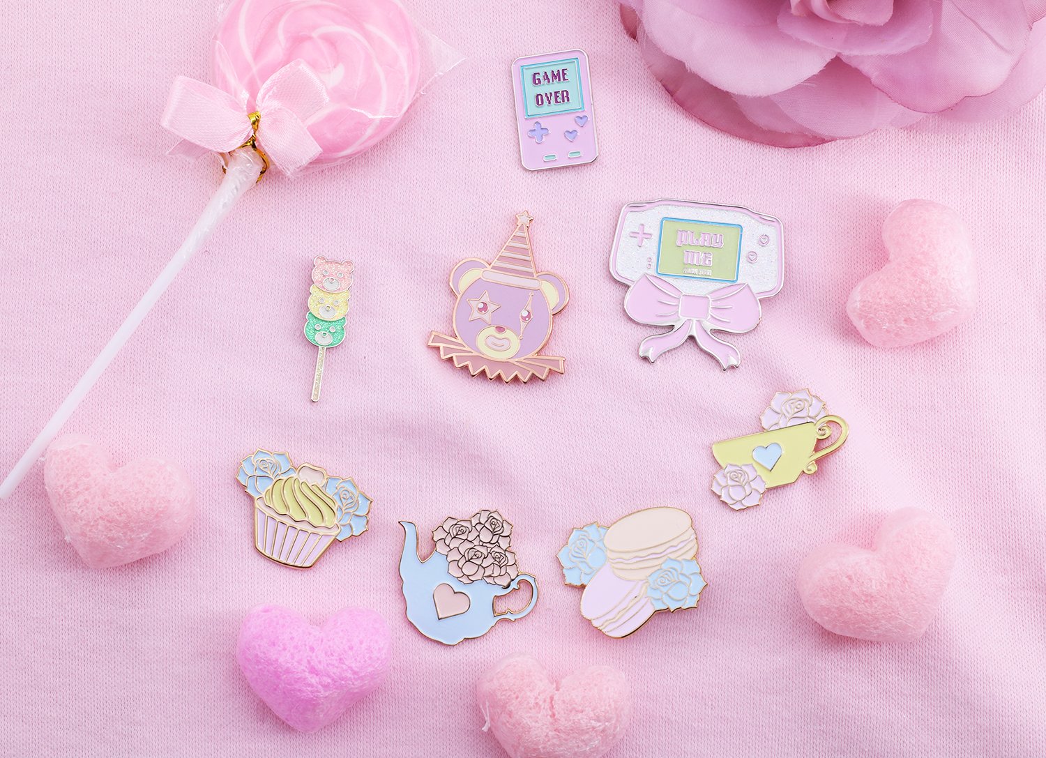 Pins, Keychains, and Goodies