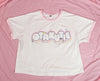 OTAKUTIE Puff Print Baby Tee *PREORDER*