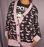 Black Batty Knitted cardigan