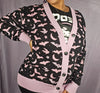 Black Batty Knitted cardigan