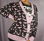 Black Batty Knitted cardigan