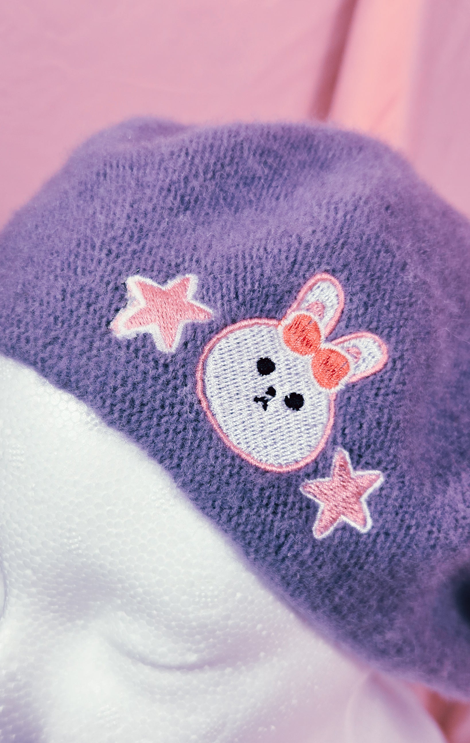 Moon Bunny Beret