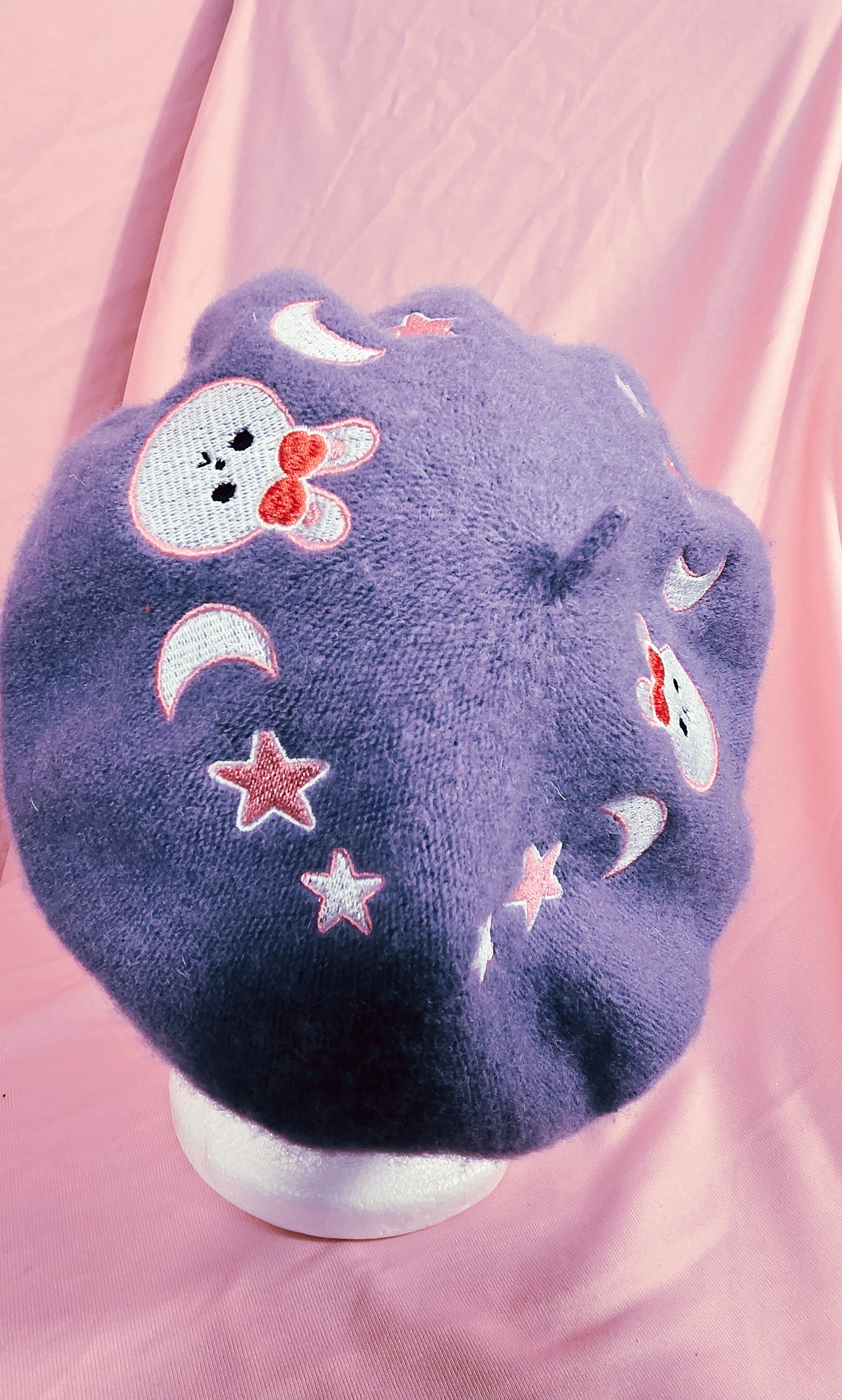 Moon Bunny Beret