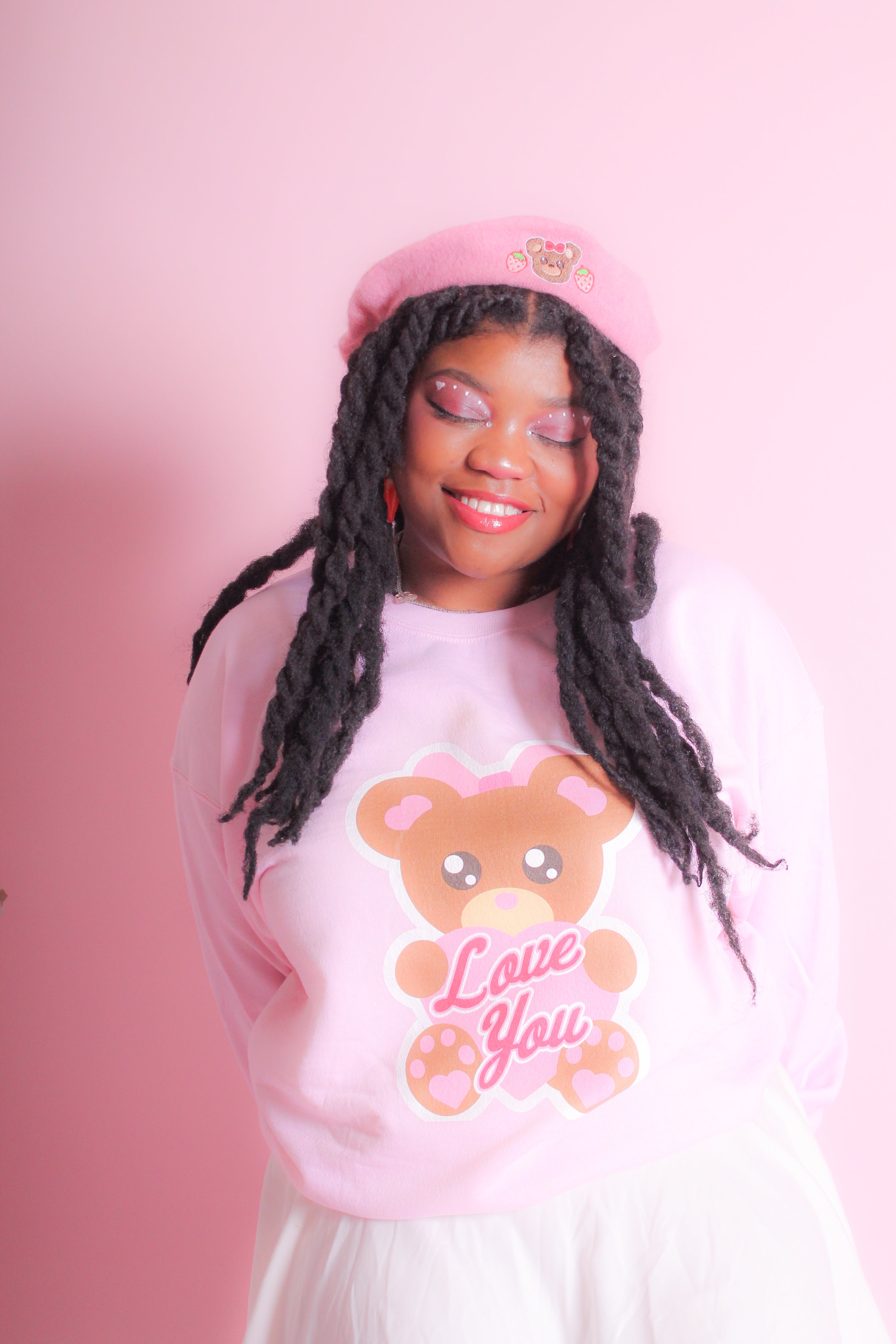 Love You Beary Much Pink