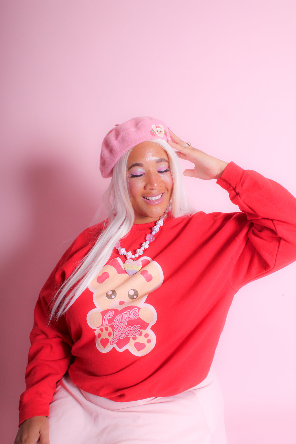 Love You Beary Much Red