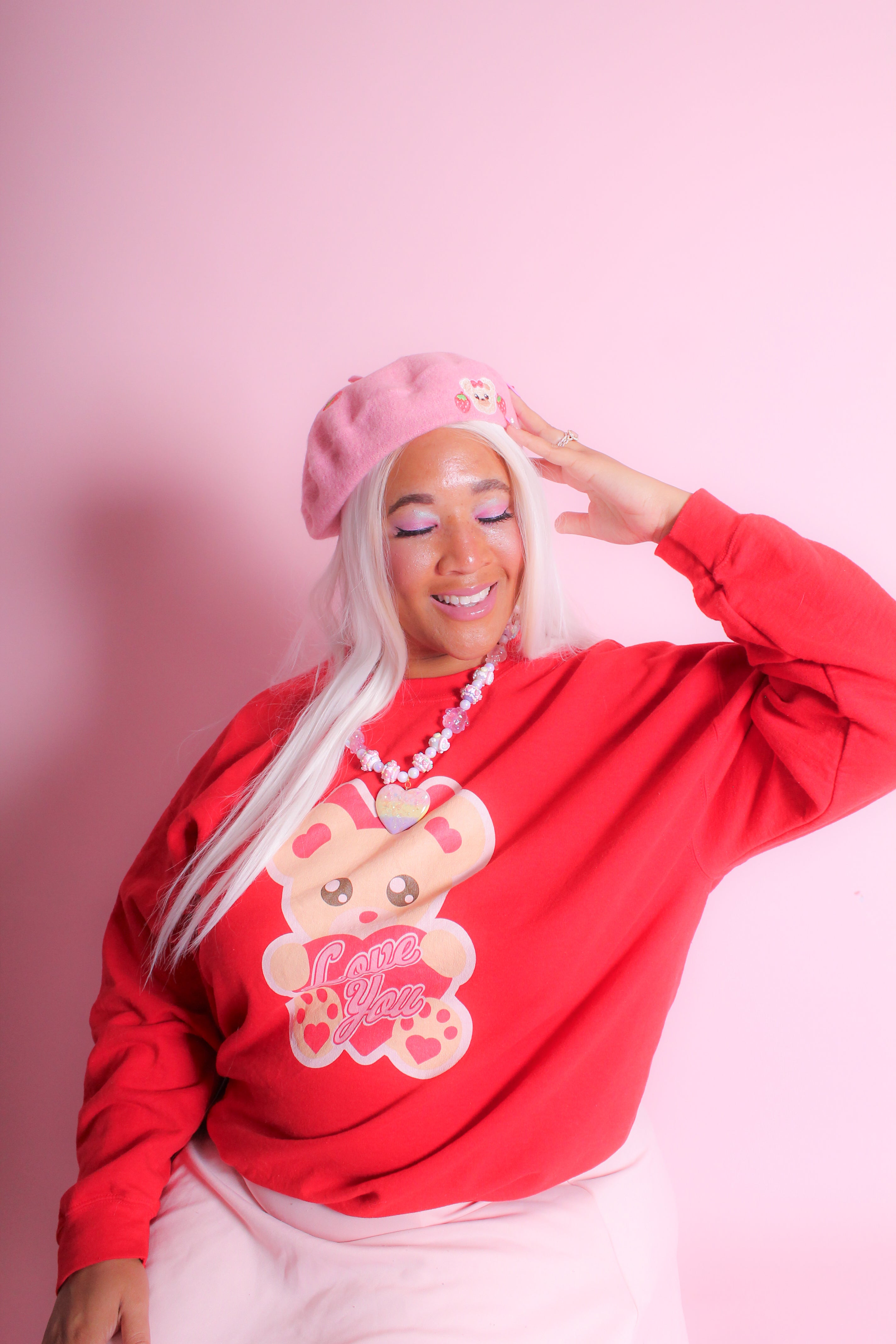 Love You Beary Much Red