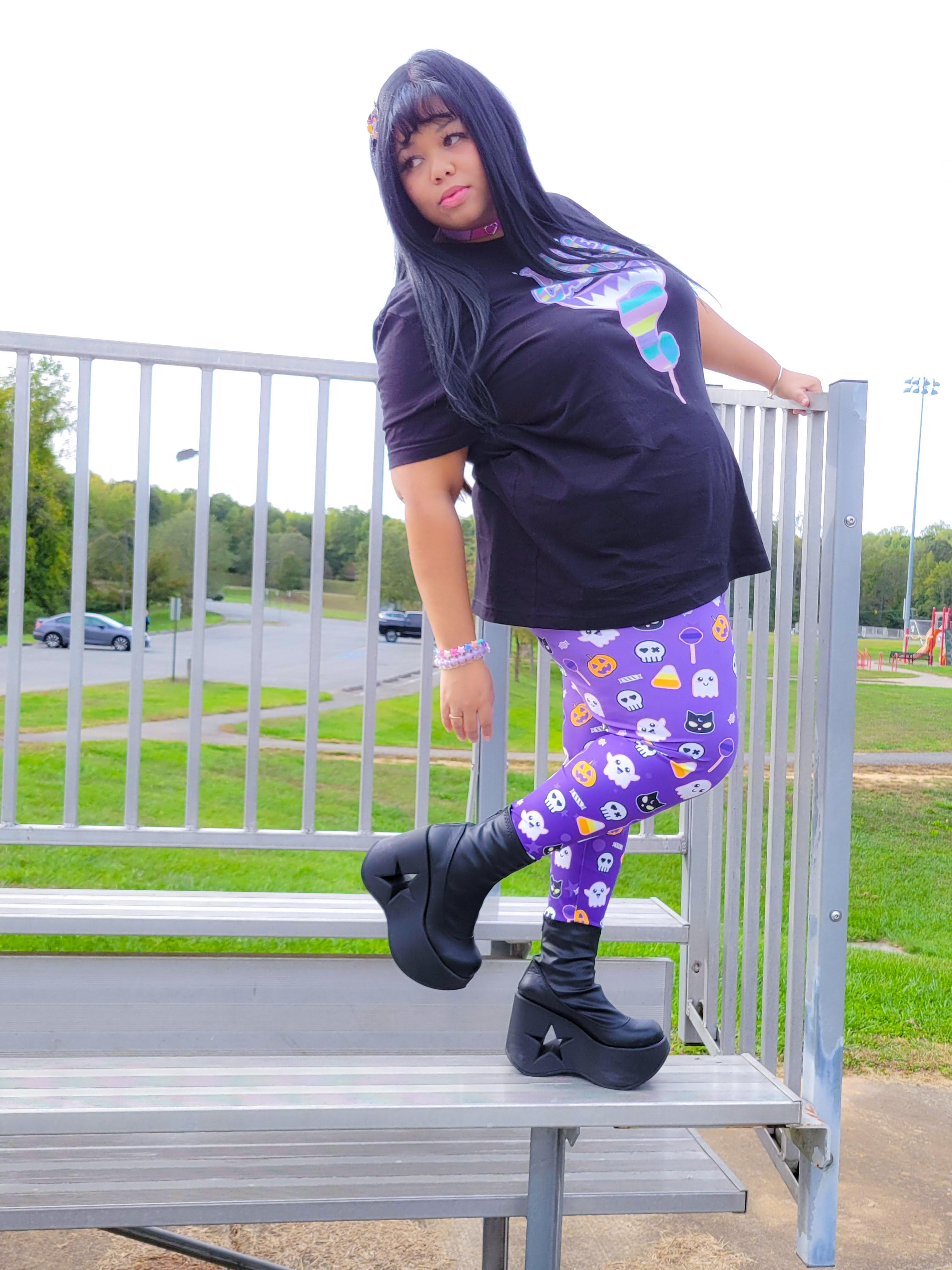 Sweet & Spooky Plus Leggings