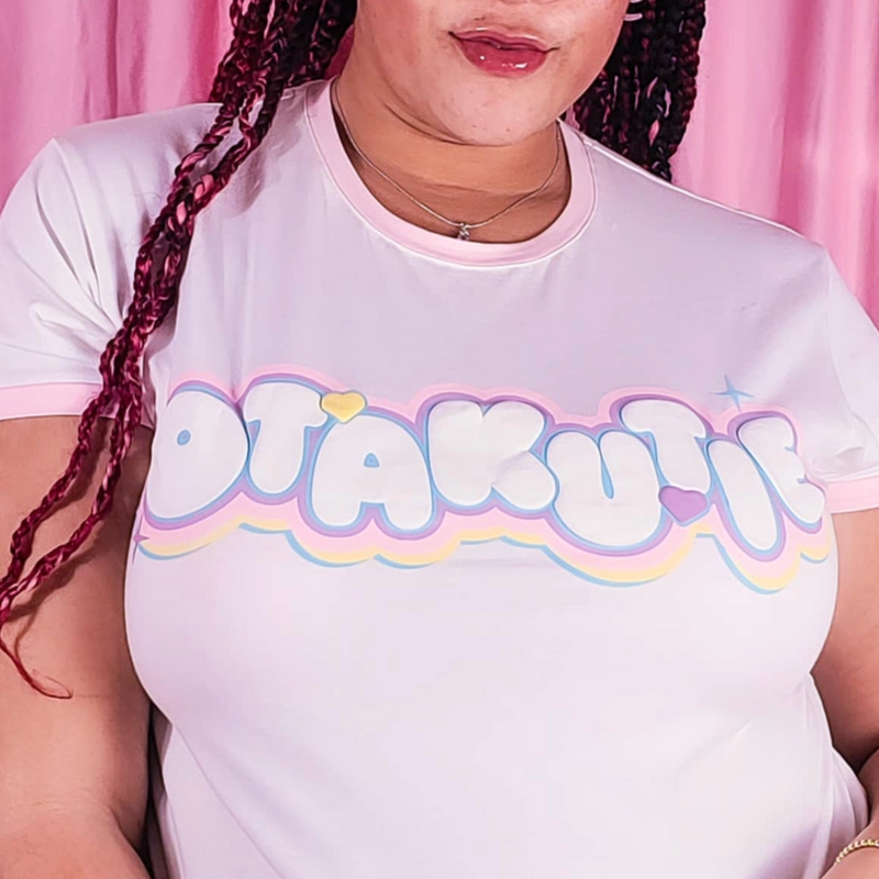 OTAKUTIE Puff Print Baby Tee *PREORDER*