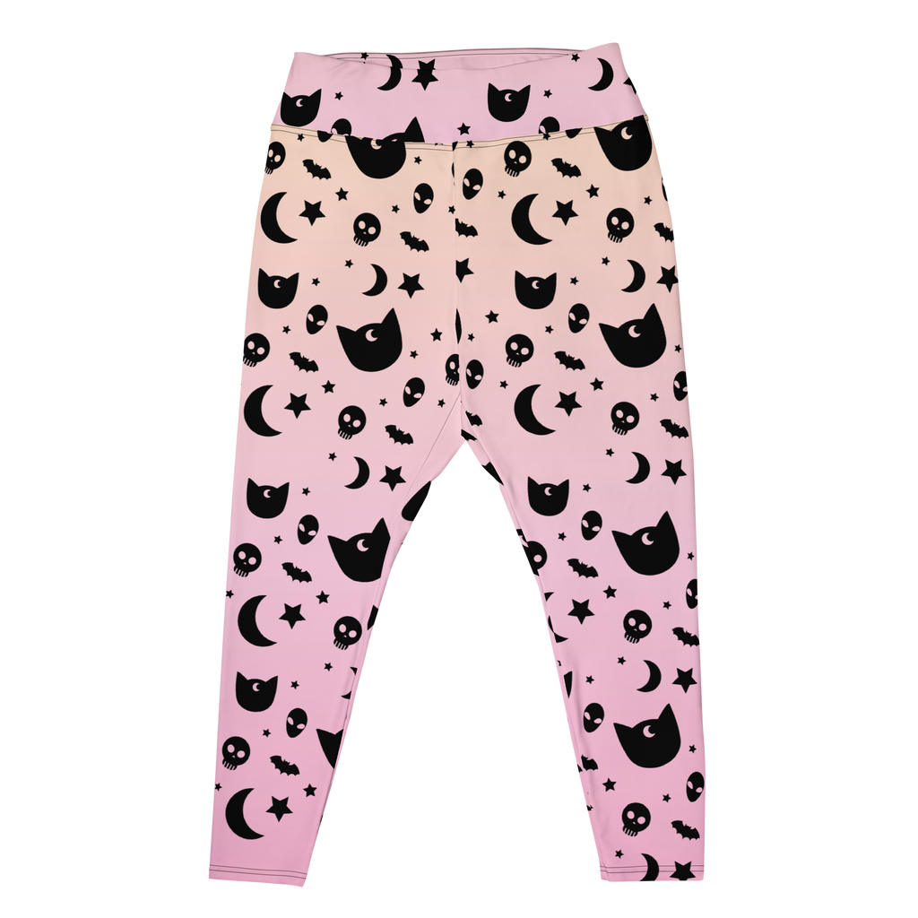 Galaxy Kitty Plus Leggings