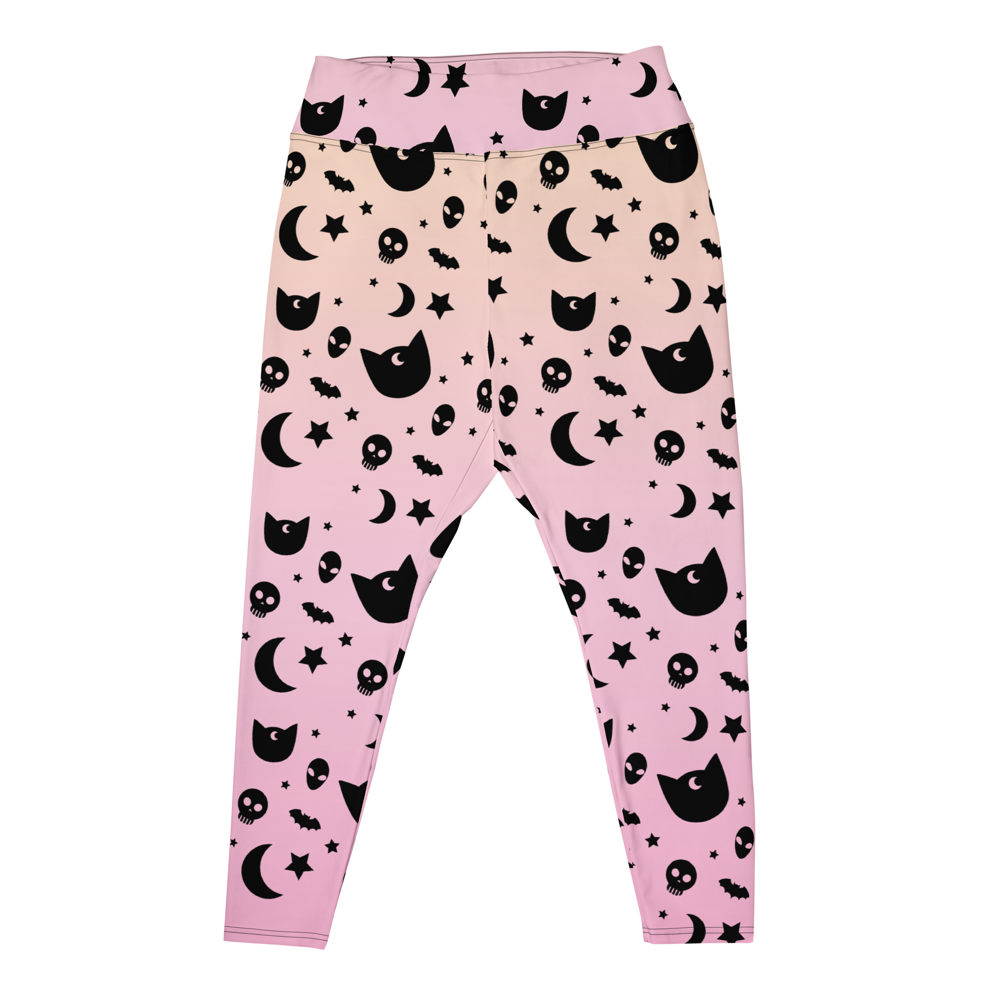 Galaxy Kitty Plus Leggings