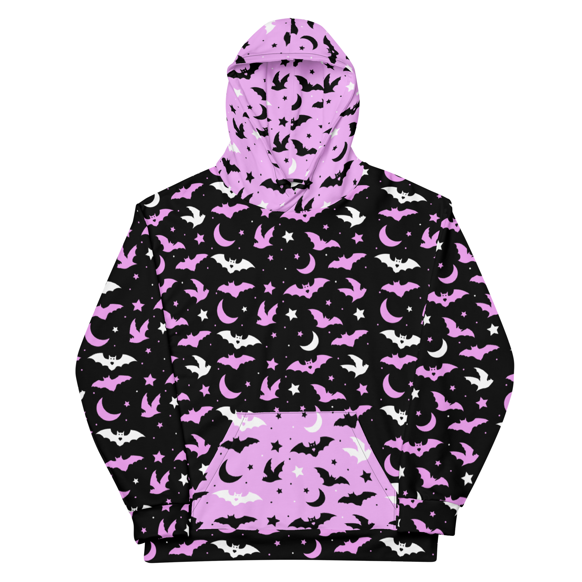 Pink Batty Hoodie