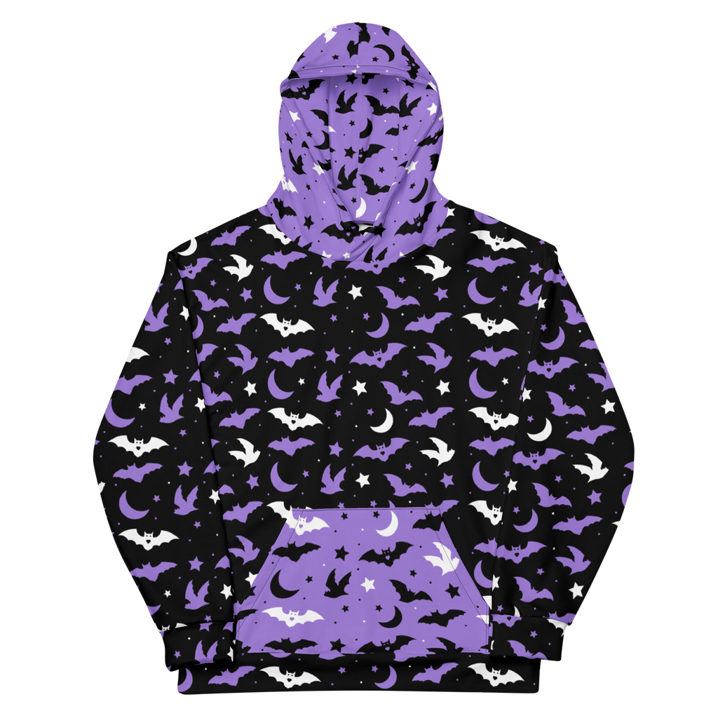 Purple Batty Hoodie