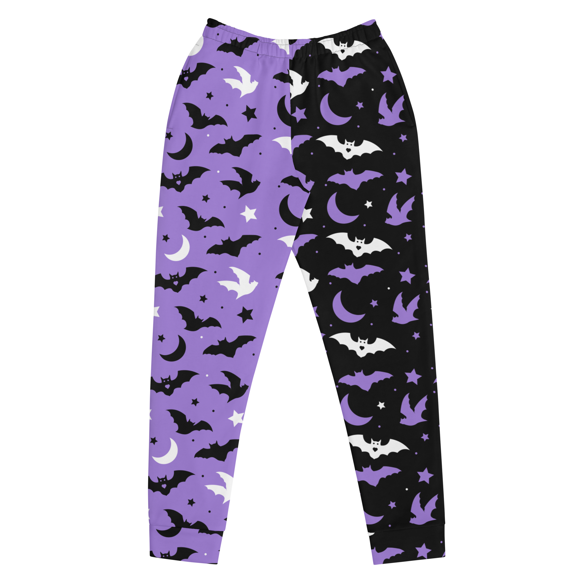 Purple Split Tone Batty Joggers