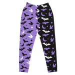 Purple Split Tone Batty Joggers