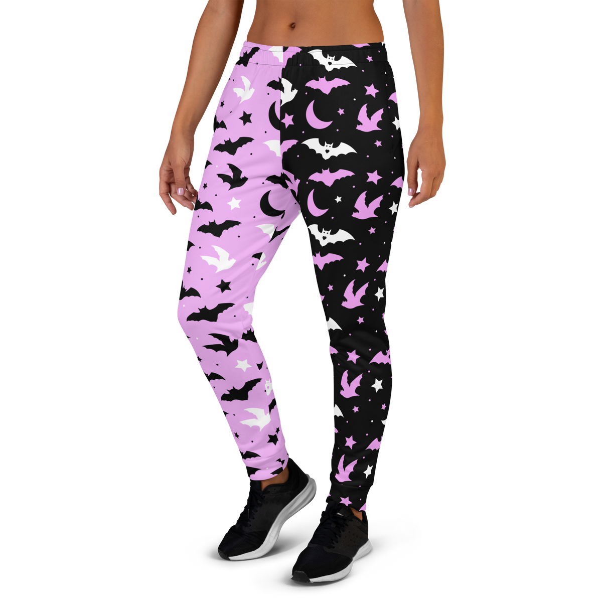 Pink Split Tone Batty Joggers