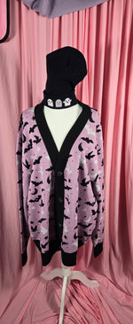 Pink Batty Knitted cardigan