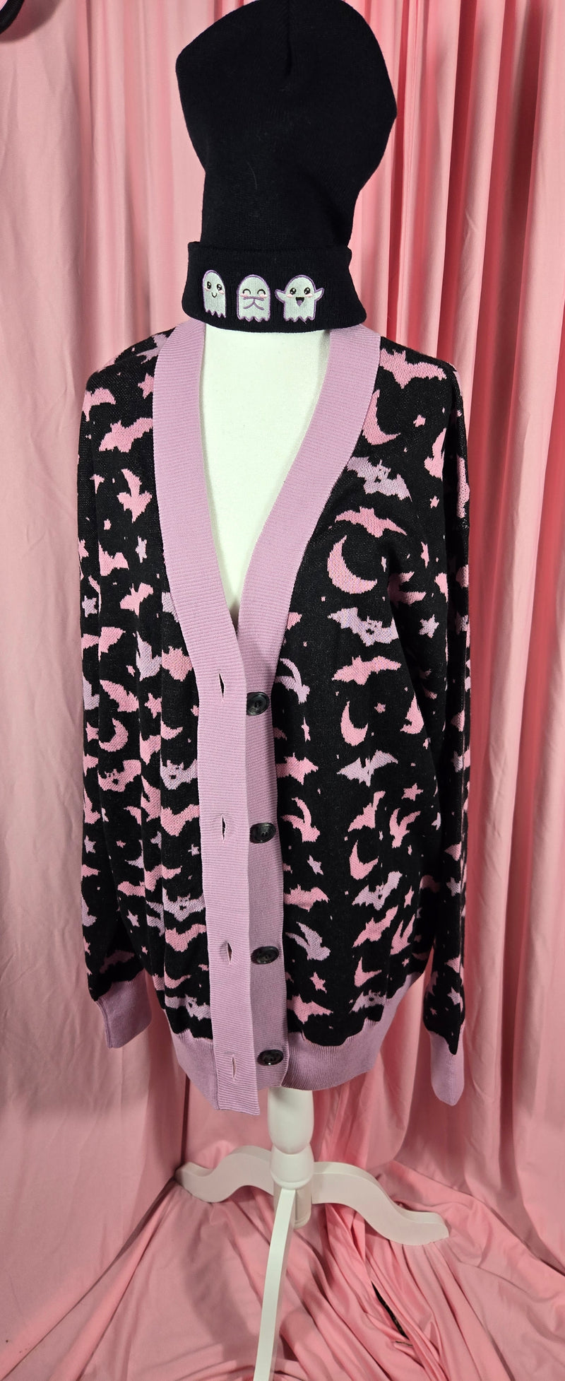 Black Batty Knitted cardigan