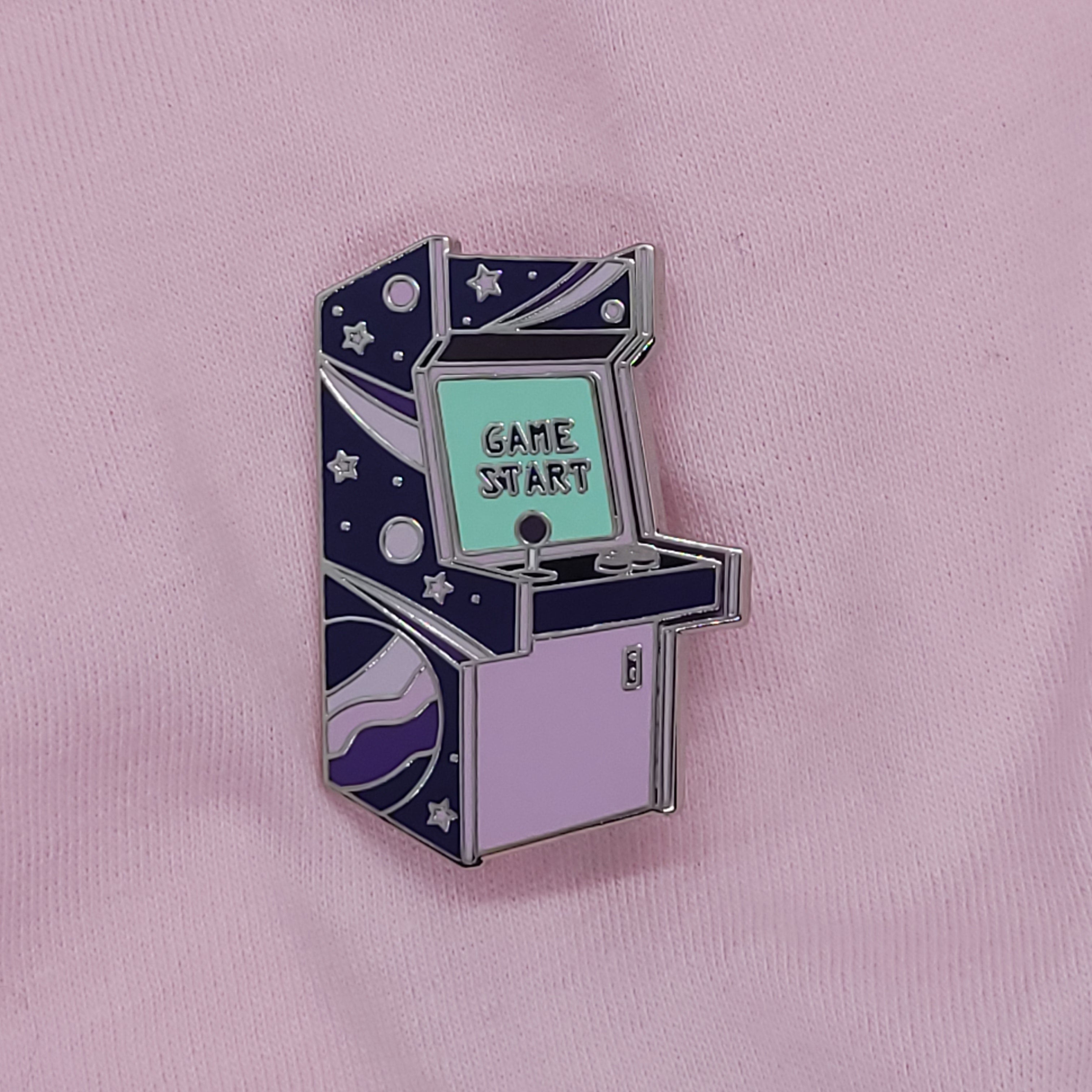 Galaxy Arcade Machine Pin