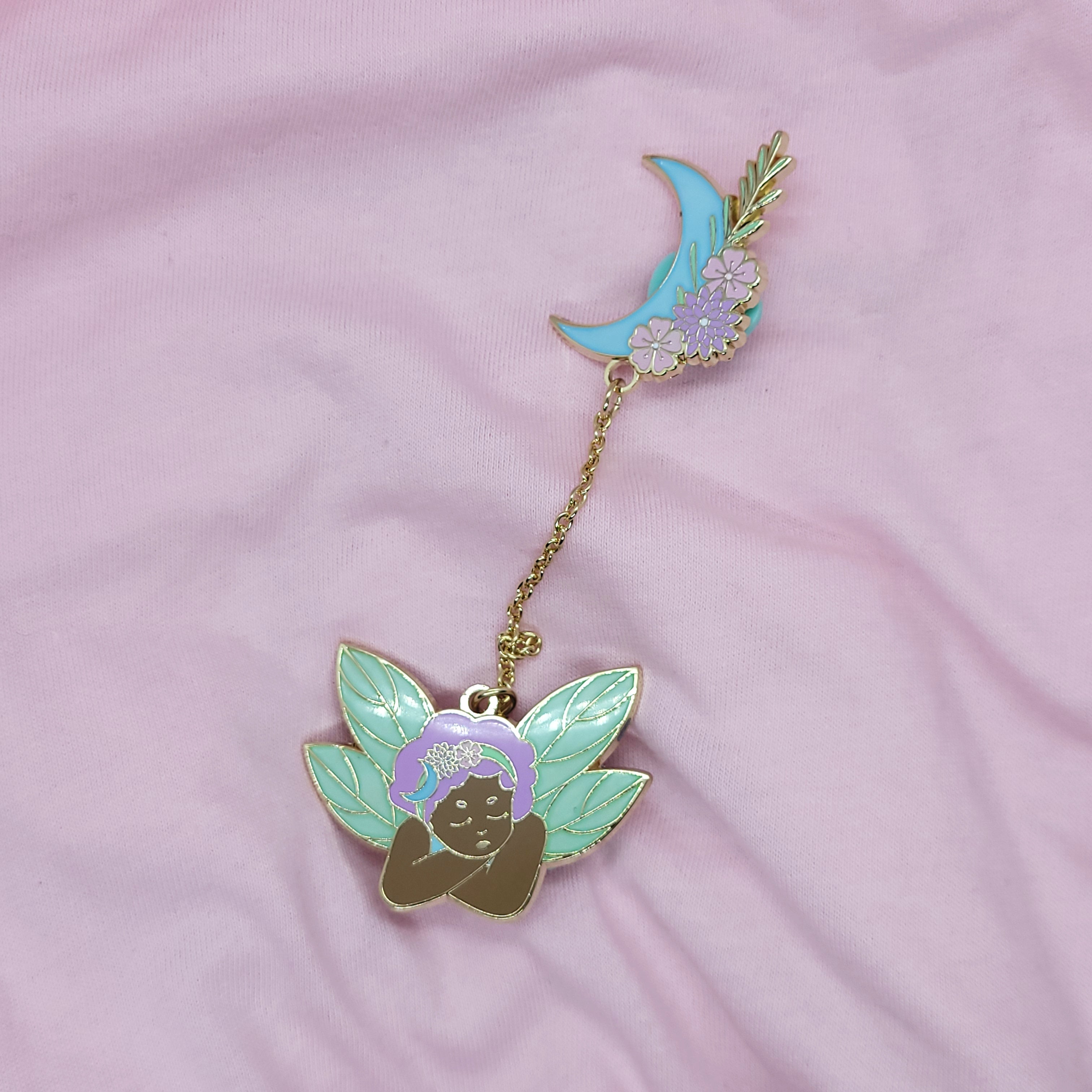 Lunar Fae Chain Pin Set