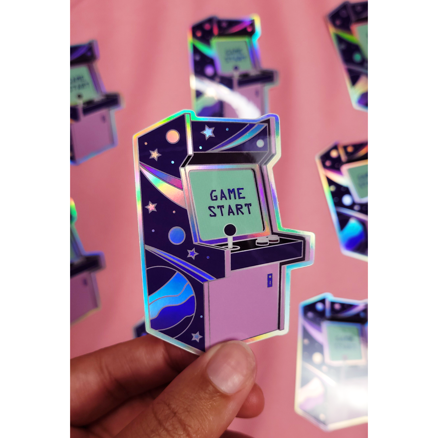 Arcade Machine Sticker