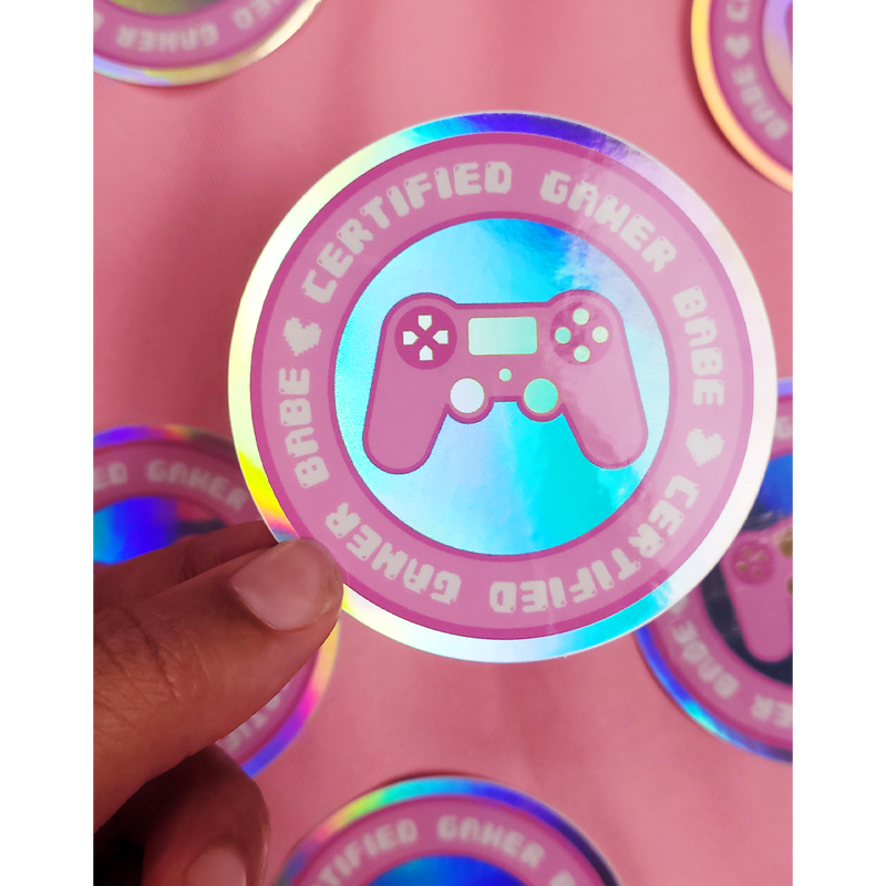 Certified Gamer Sticker