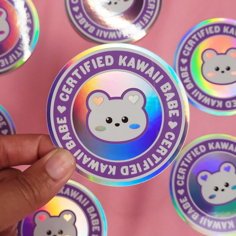 Certified Kawaii Sticker