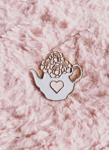 Teapot Enamel Pin