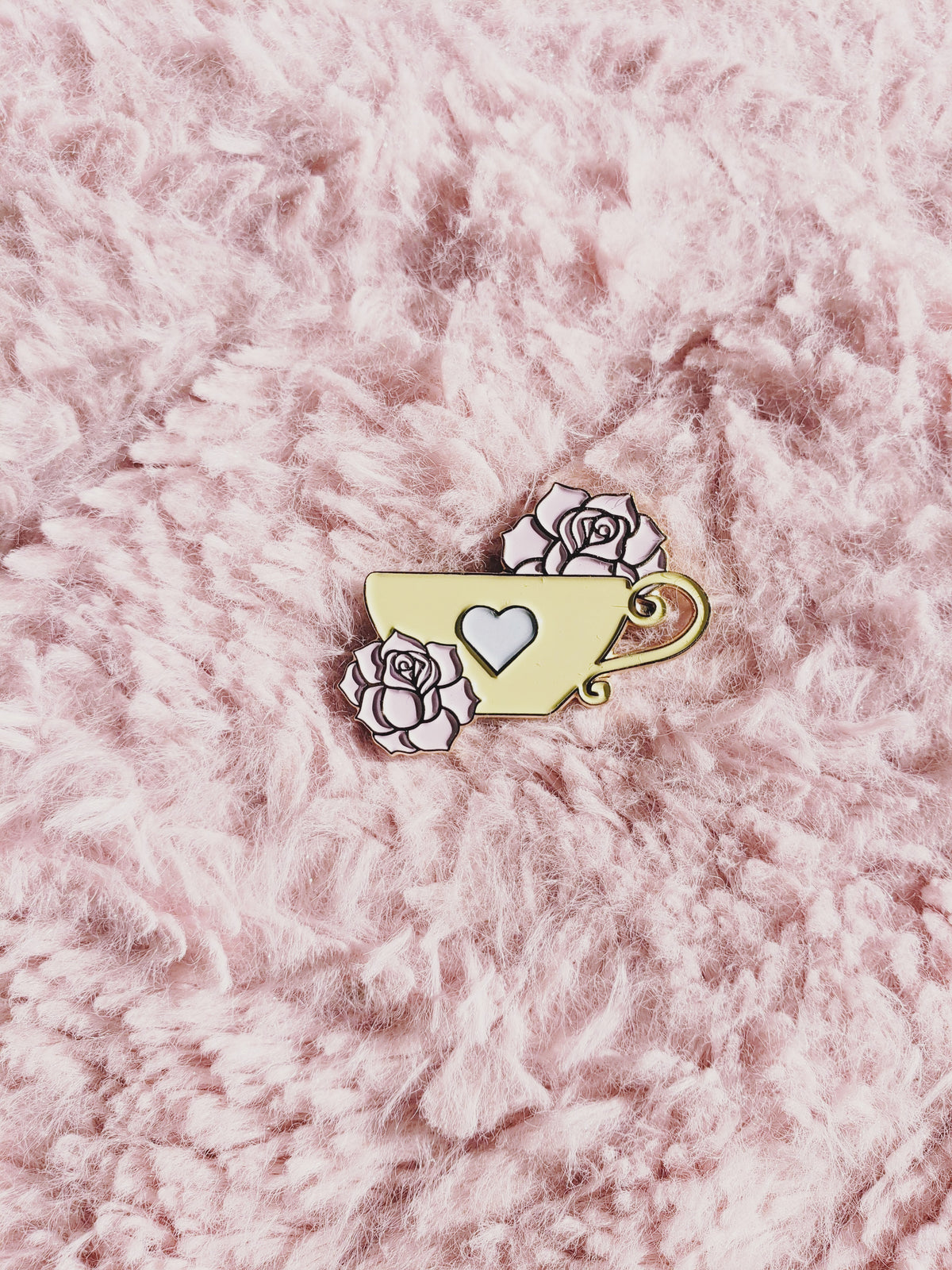 Teacup Enamel Pin