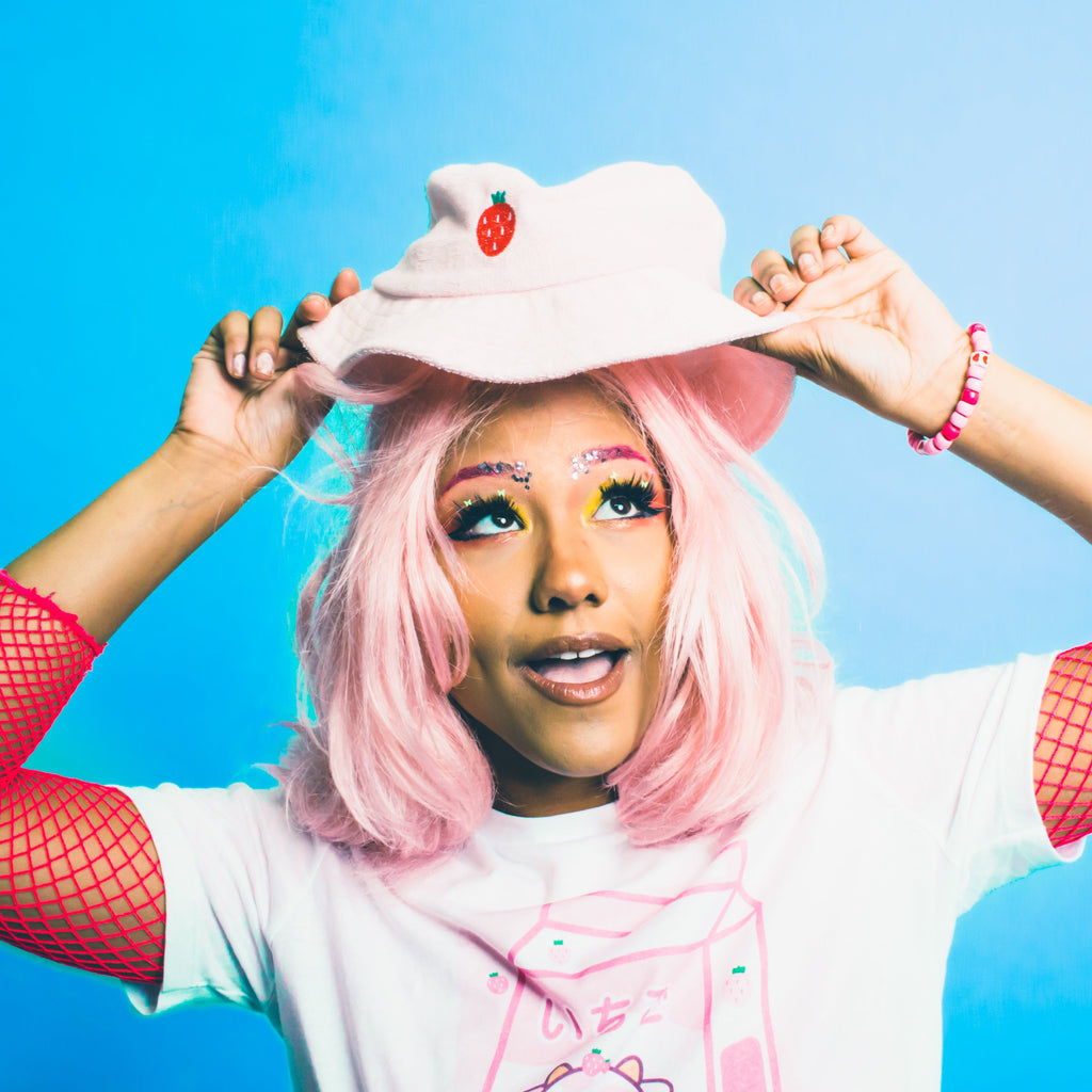 Strawberry Bucket Hat
