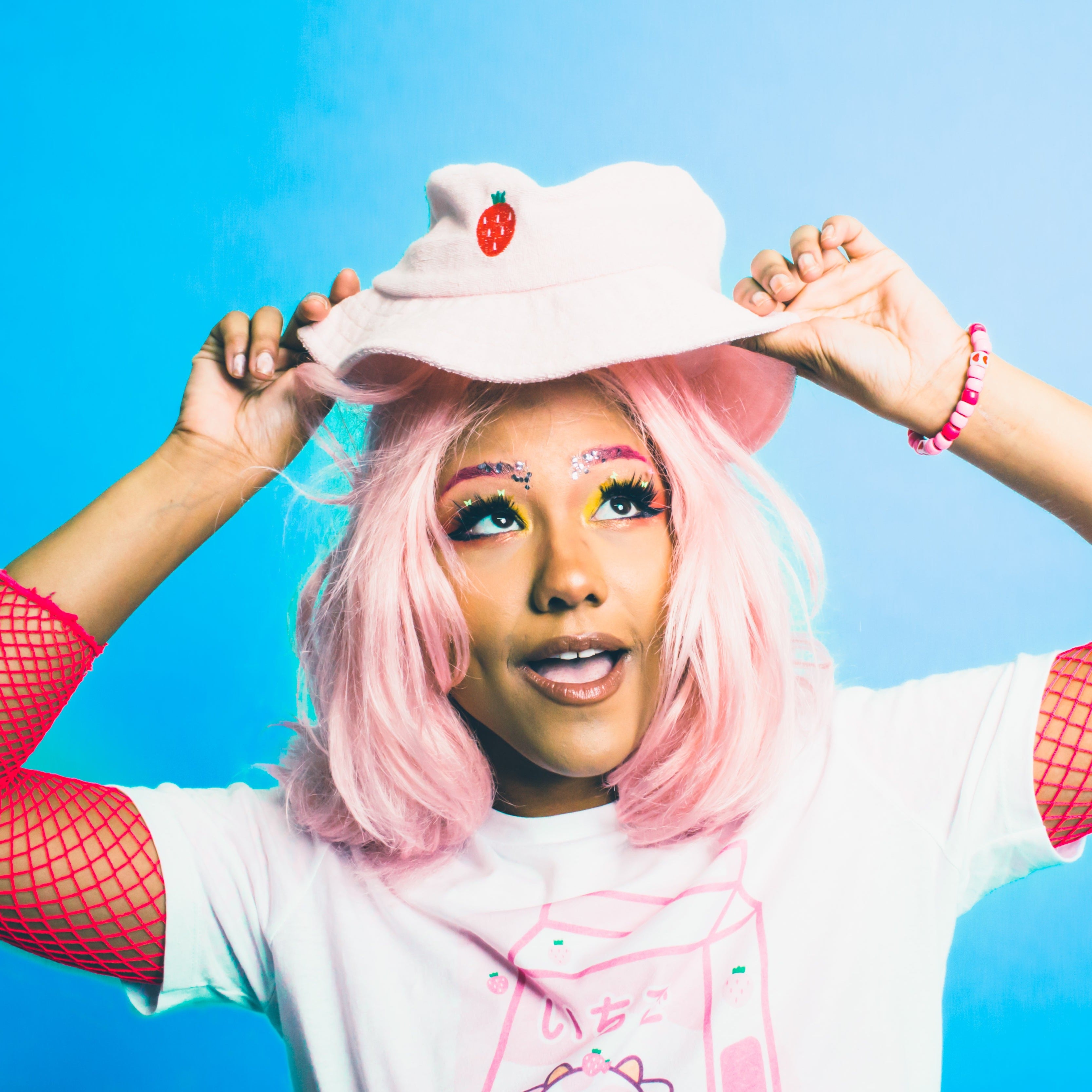 Strawberry Bucket Hat