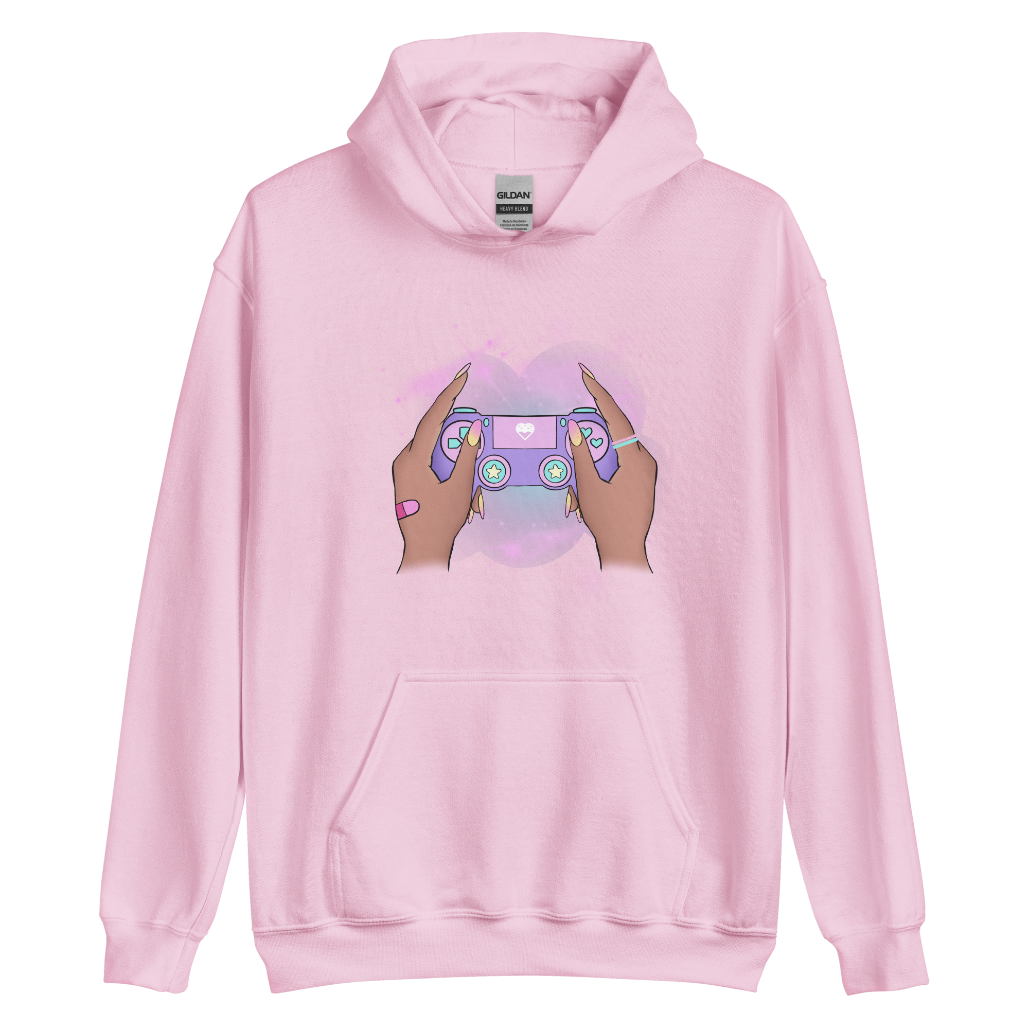 Pastel Gamer Hands Hoodie
