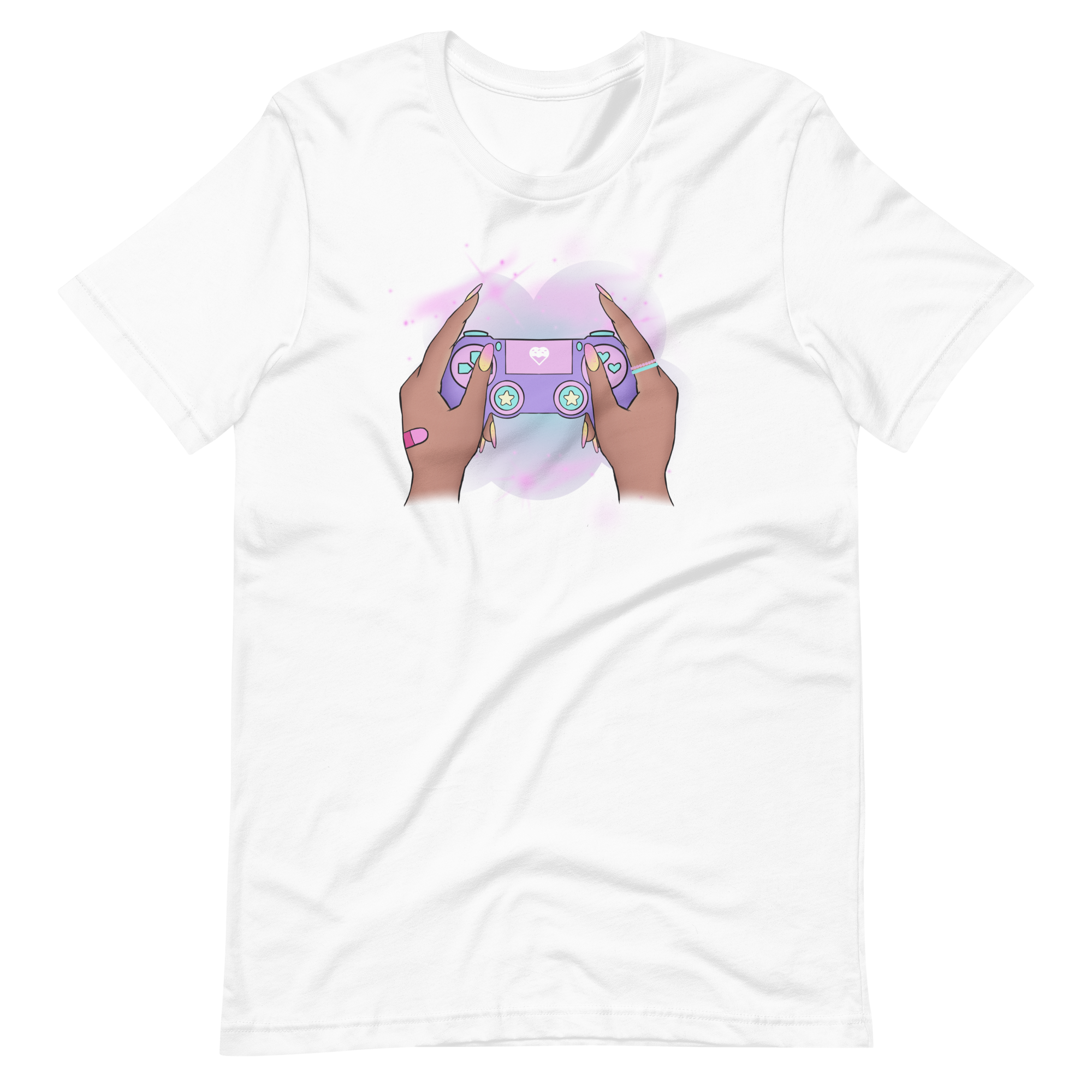 Pastel Gamer Hands